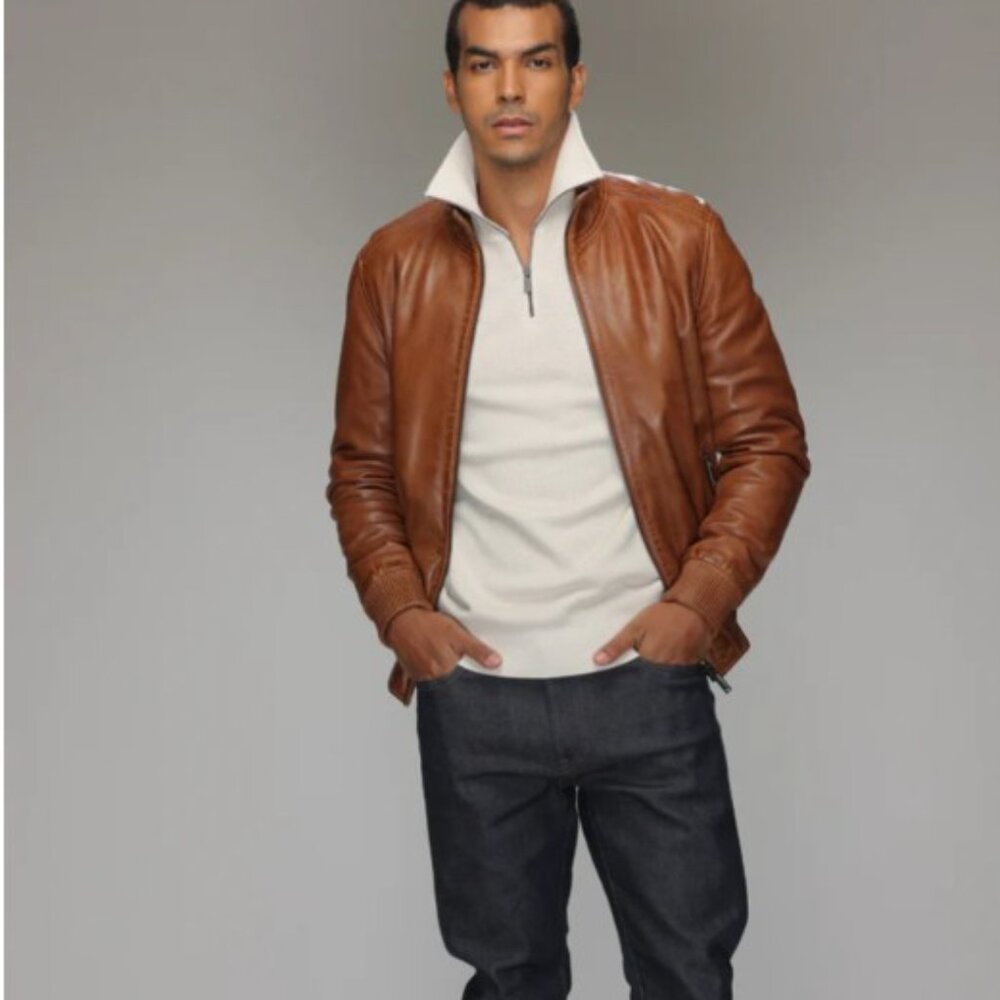 Brown Military Field Jacket